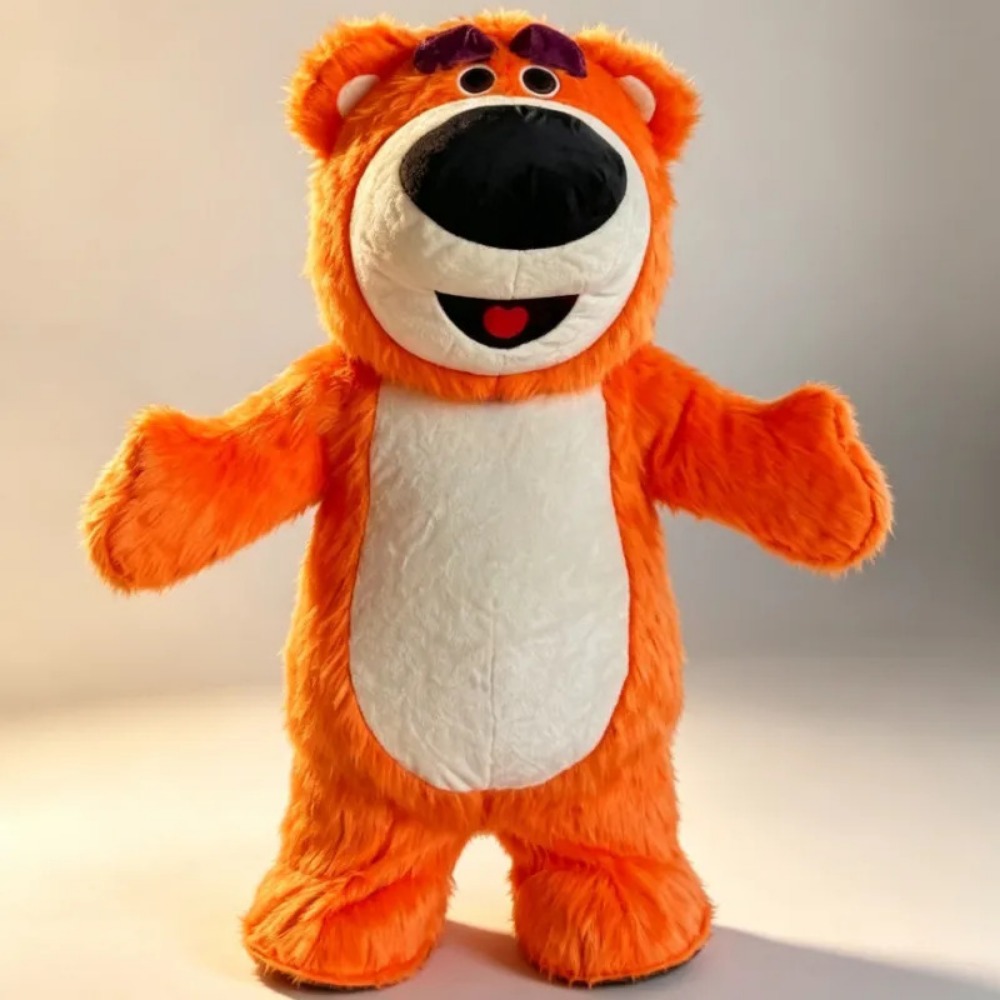 Costumes - Disfraz de Mascota de Oso Naranja