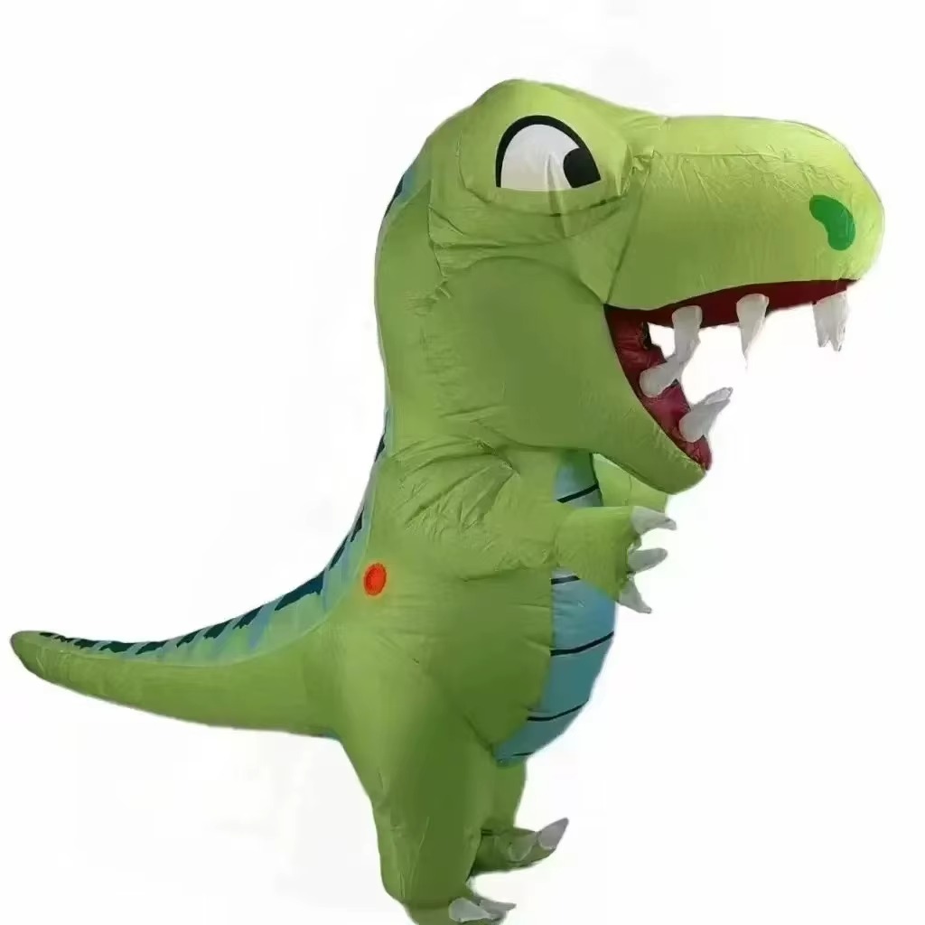 Inflatable Dinosaur Costume Adult - Disfraz inflable de dinosaurio de cabeza