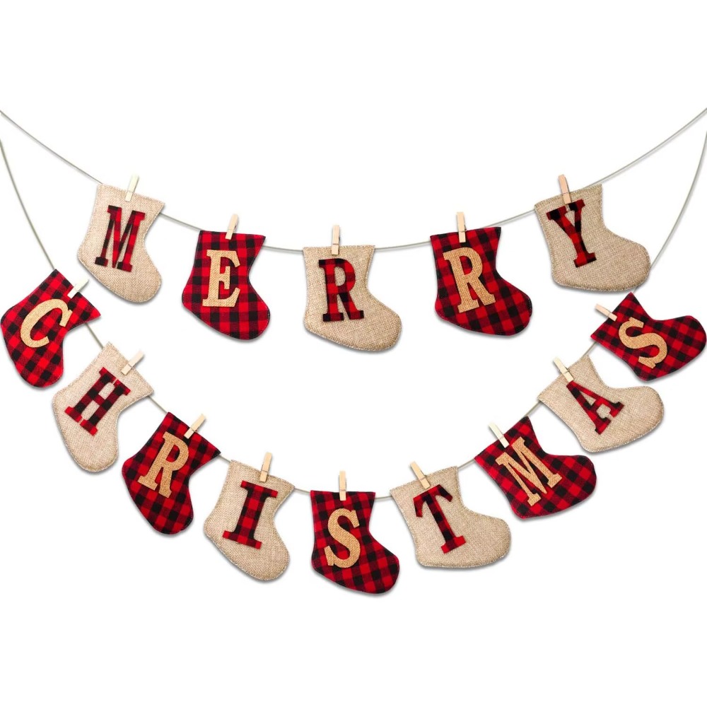 Party Supplies - Adornos navideños colgantes con forma de