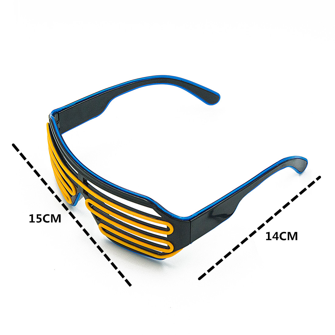 Gafas brillantes LED Gafas lum - Glow In The Dark Party Glasses reseña y precio