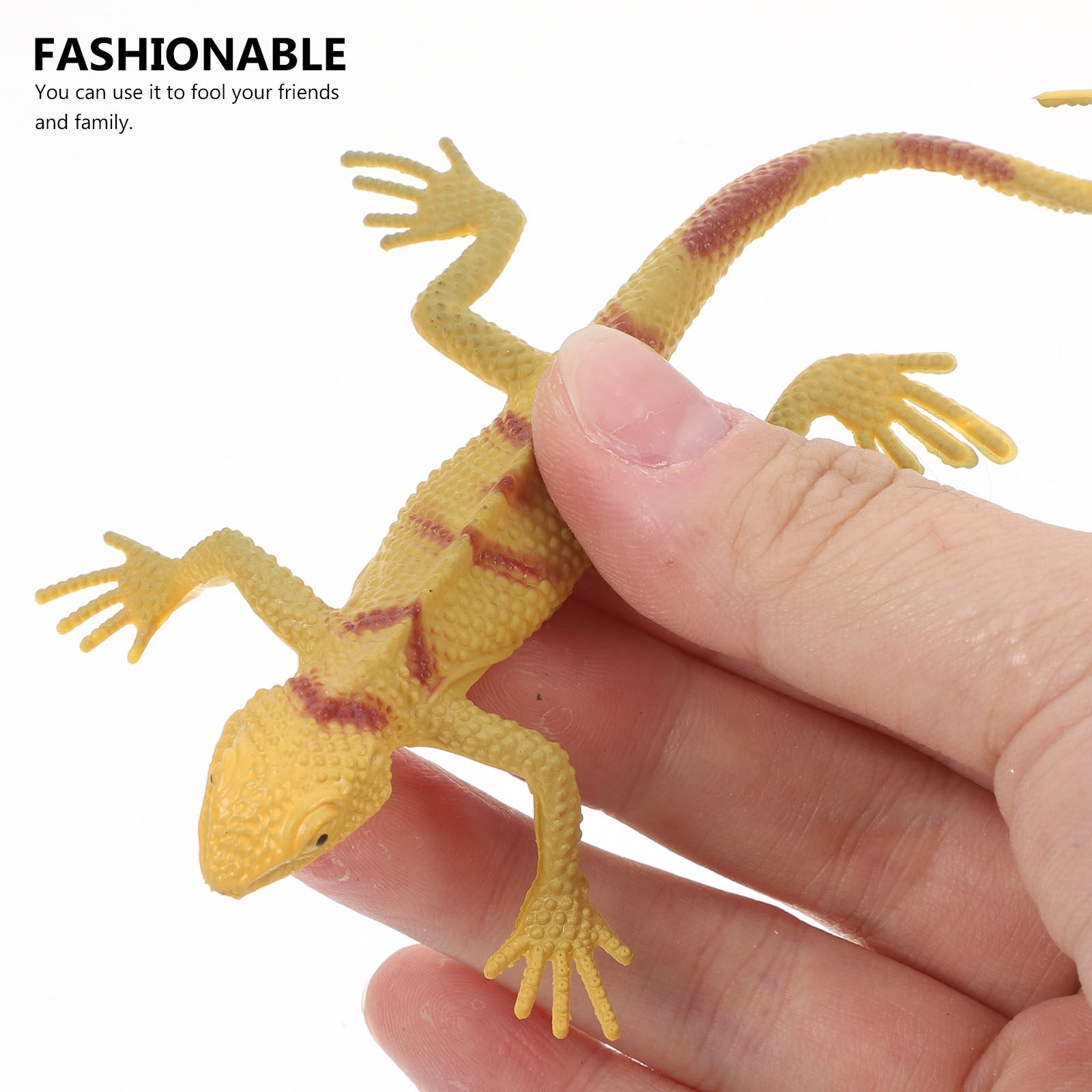 12 piezas de geckos de simulac - Prank Toys reseña y precio