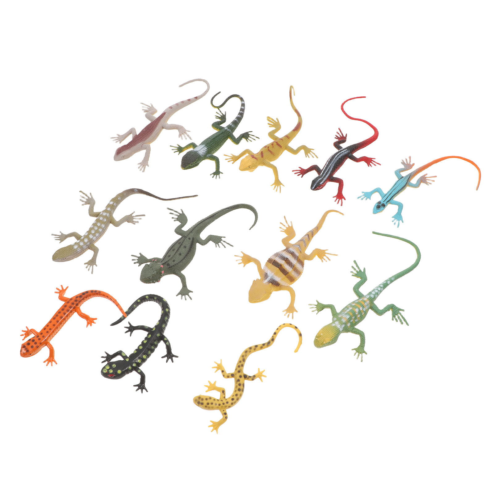 12 piezas de geckos de simulac - Prank Toys reseña y precio