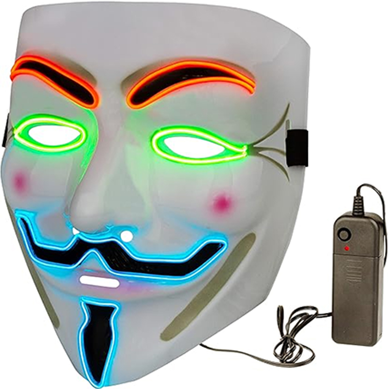 Máscara LED Vendetta, Decoraci - Led Purge Mask Halloween reseña y precio