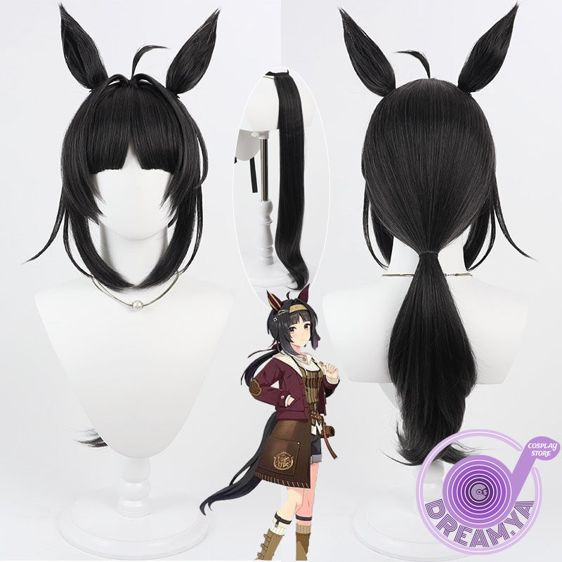 Peluca de Cosplay Logotype Uma - Anime Cosplay Wig Heat Resistant reseña y precio