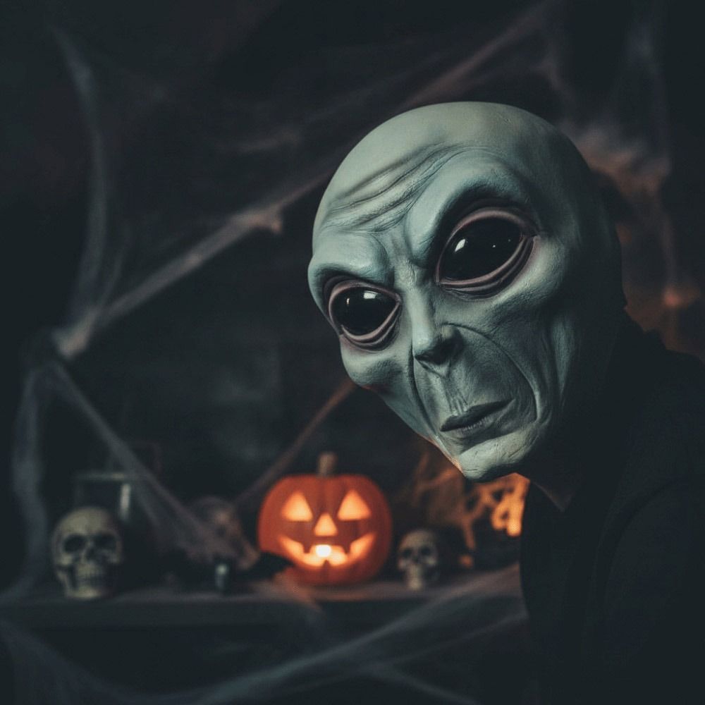 Máscara de alienígena de látex - Latex Alien Mask Realistic reseña y precio