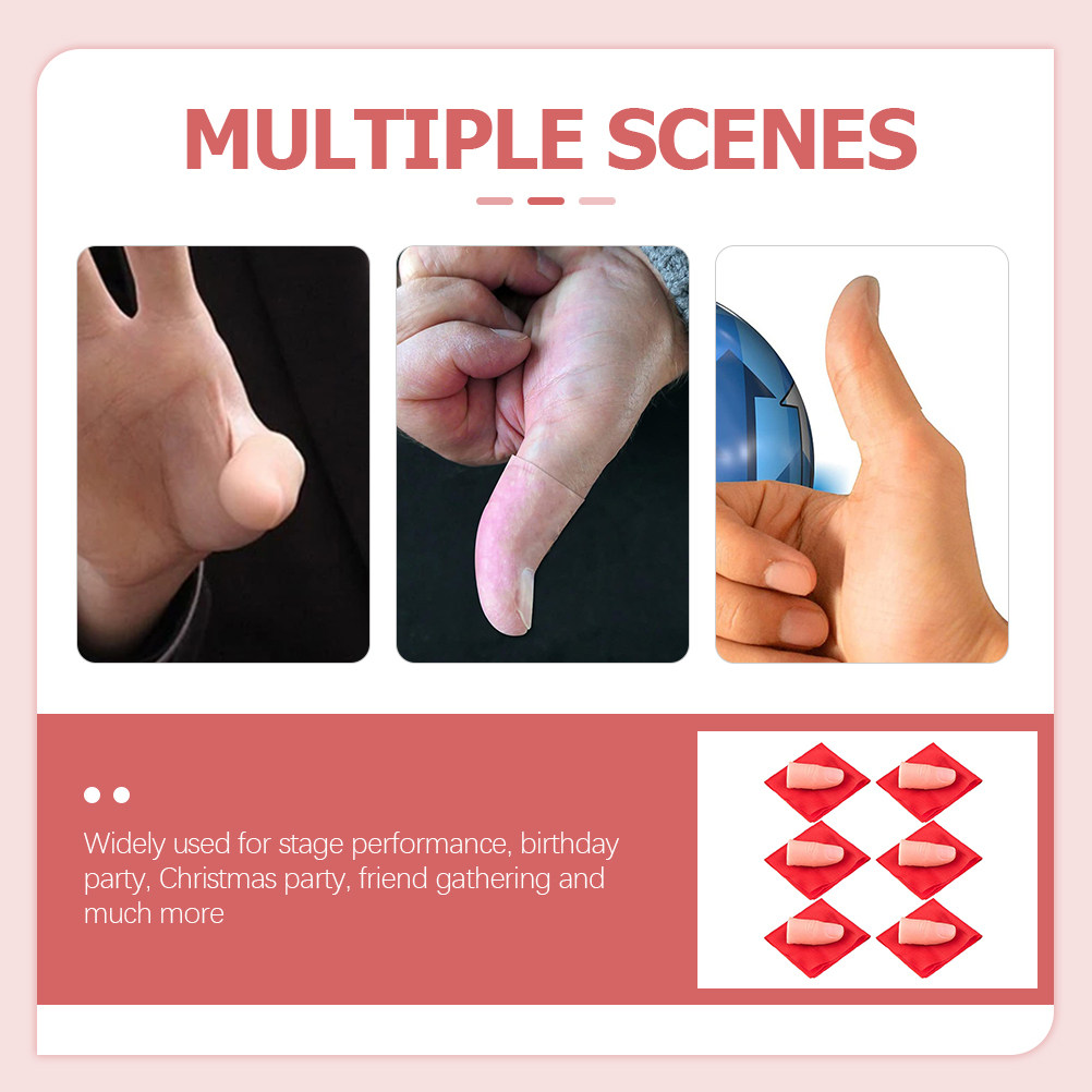 Truco de magia con seda desapa - Thumb Tip Magic Trick Set reseña y precio