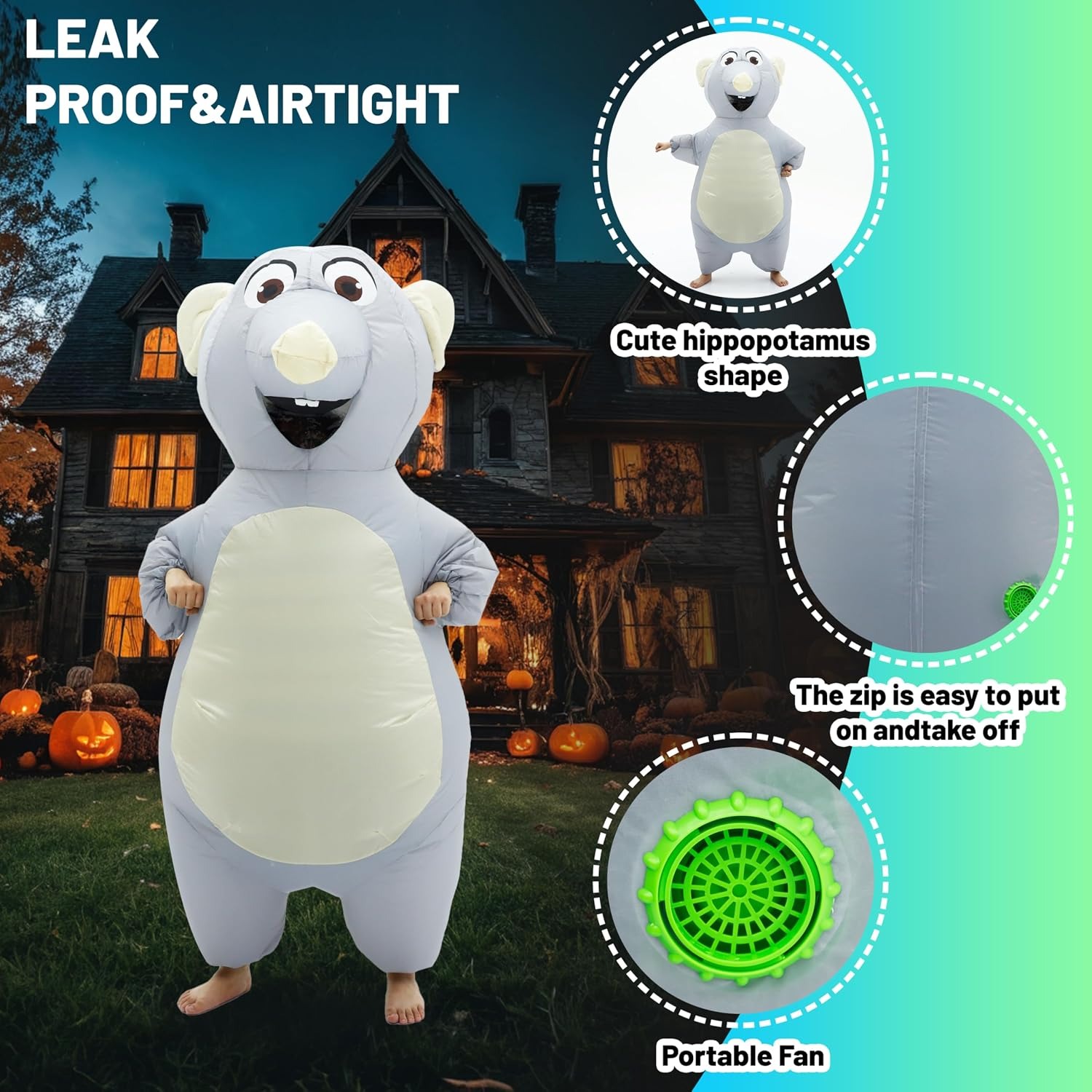 Disfraz de Ratón Inflable para - Costumes reseña y precio
