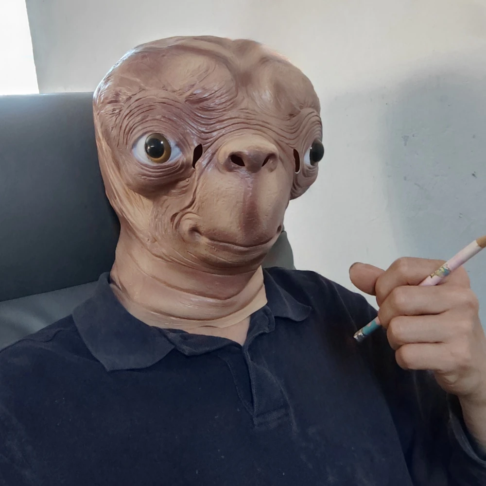Máscara de alienígena espeluzn - Latex Alien Mask Realistic reseña y precio