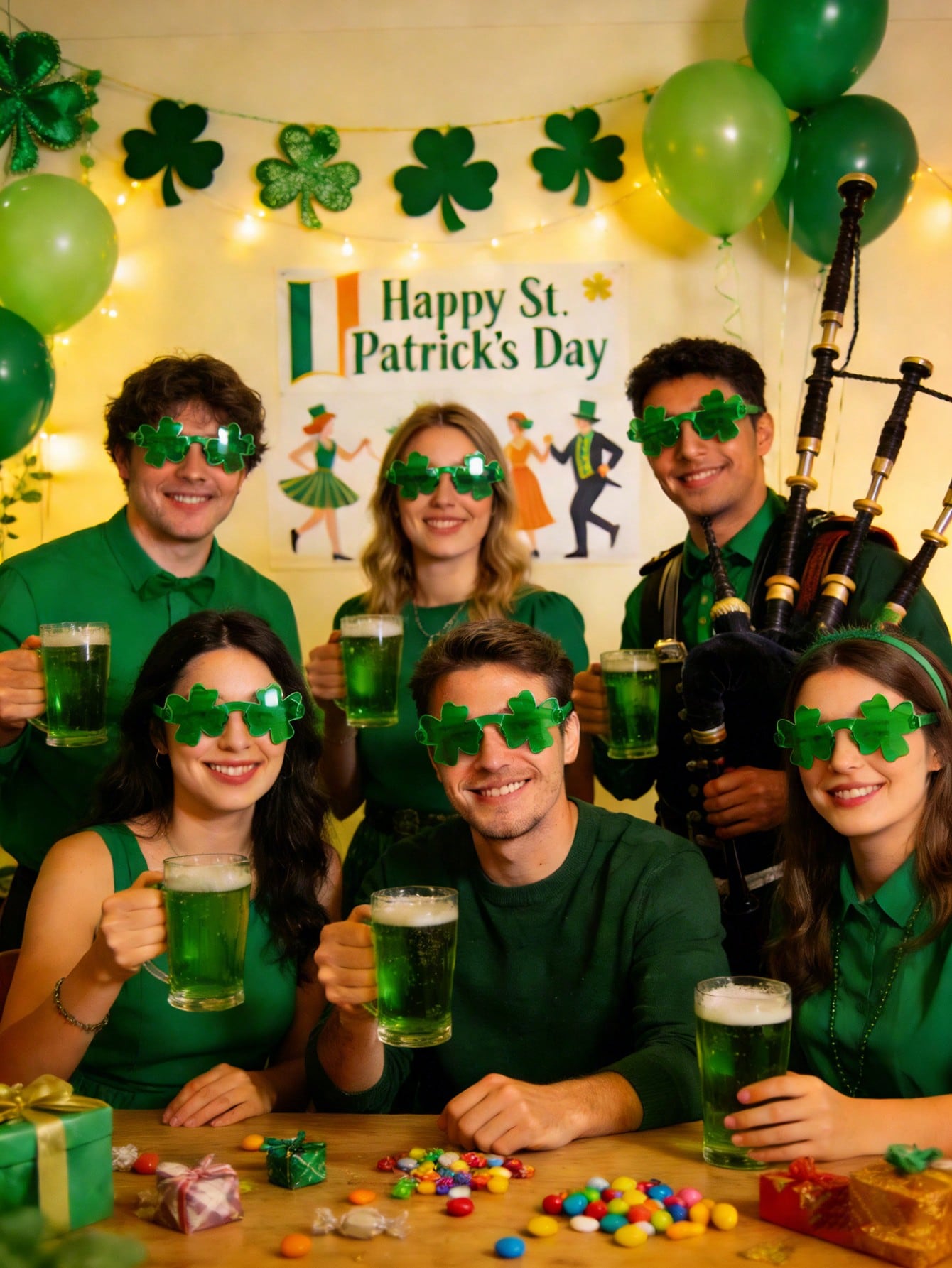 12/6/1 Par de gafas con diseño - Party Supplies reseña y precio