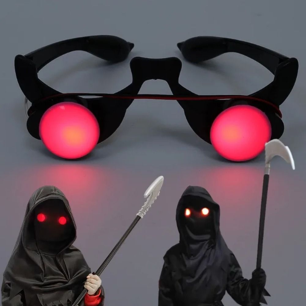 Gafas LED ABS con Ojos Rojos,  - Glow In The Dark Party Glasses reseña y precio