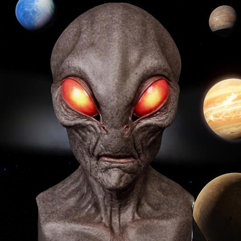 1 pieza, máscara alienígena: m - Latex Alien Mask Realistic reseña y precio