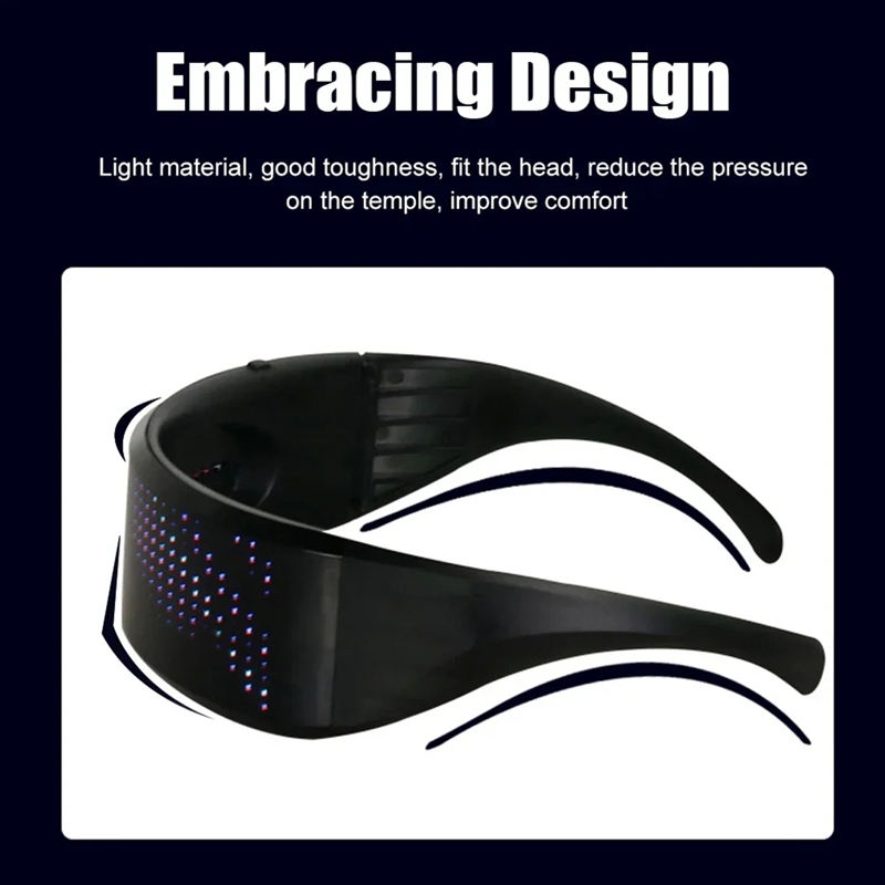 Gafas LED Luminosas Bluetooth  - Glow In The Dark Party Glasses reseña y precio