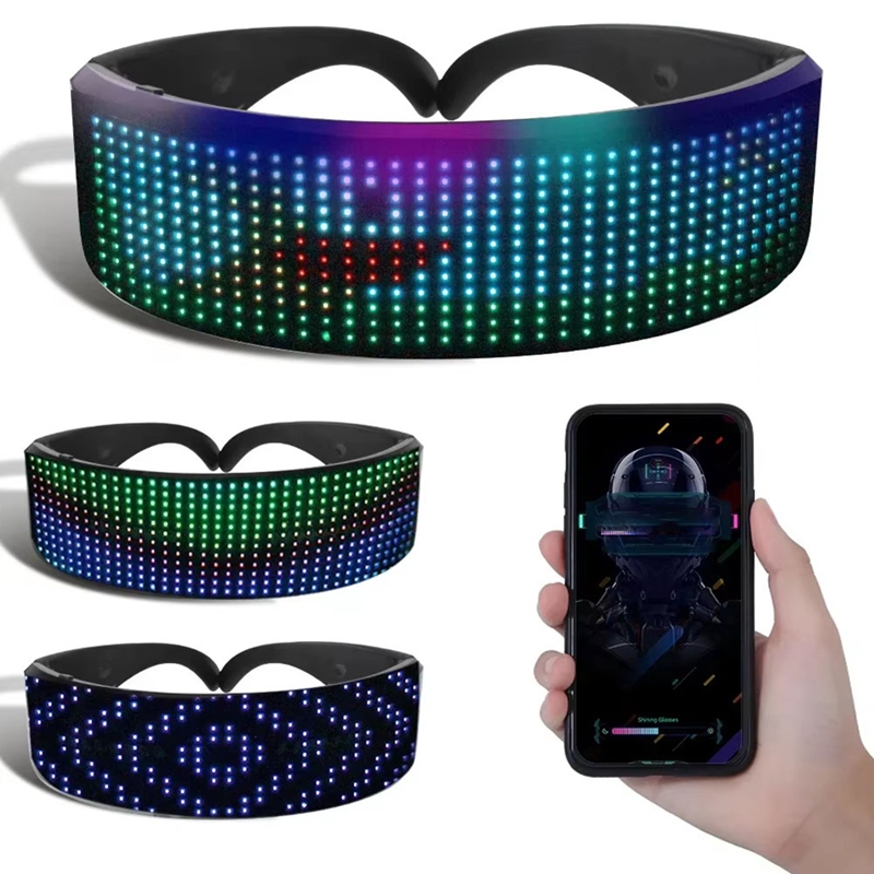 Gafas LED Luminosas Bluetooth  - Glow In The Dark Party Glasses reseña y precio
