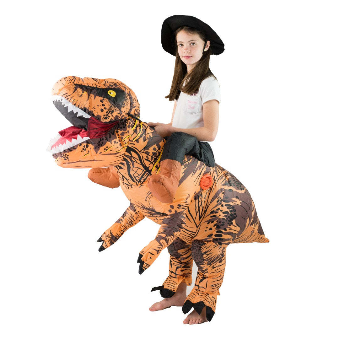 Adulto divertido montar dinosa - Inflatable Dinosaur Costume Adult reseña y precio